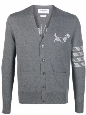 4Bar And Hector Lobster Icons Cardigan