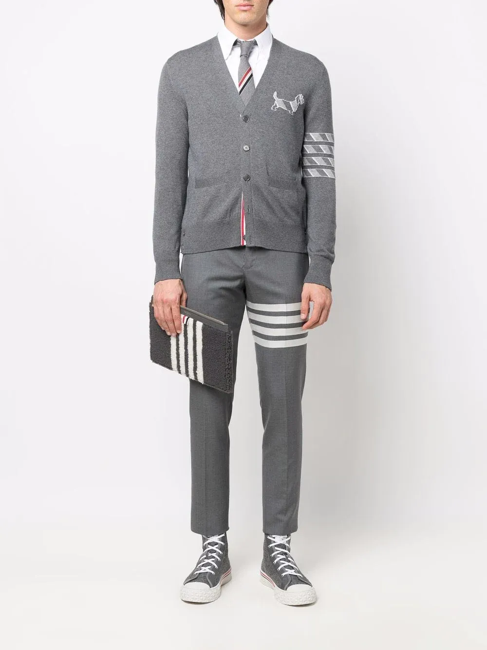 4Bar And Hector Lobster Icons Cardigan