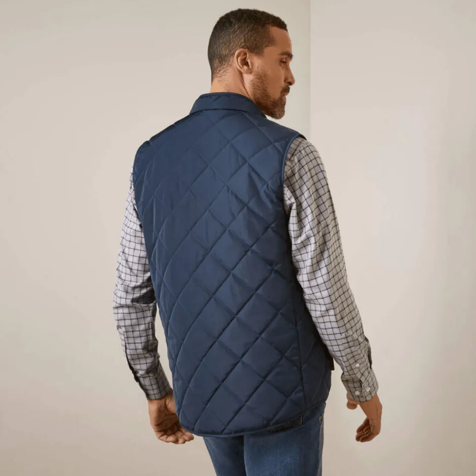 Ariat Mens Woodside Vest - Navy