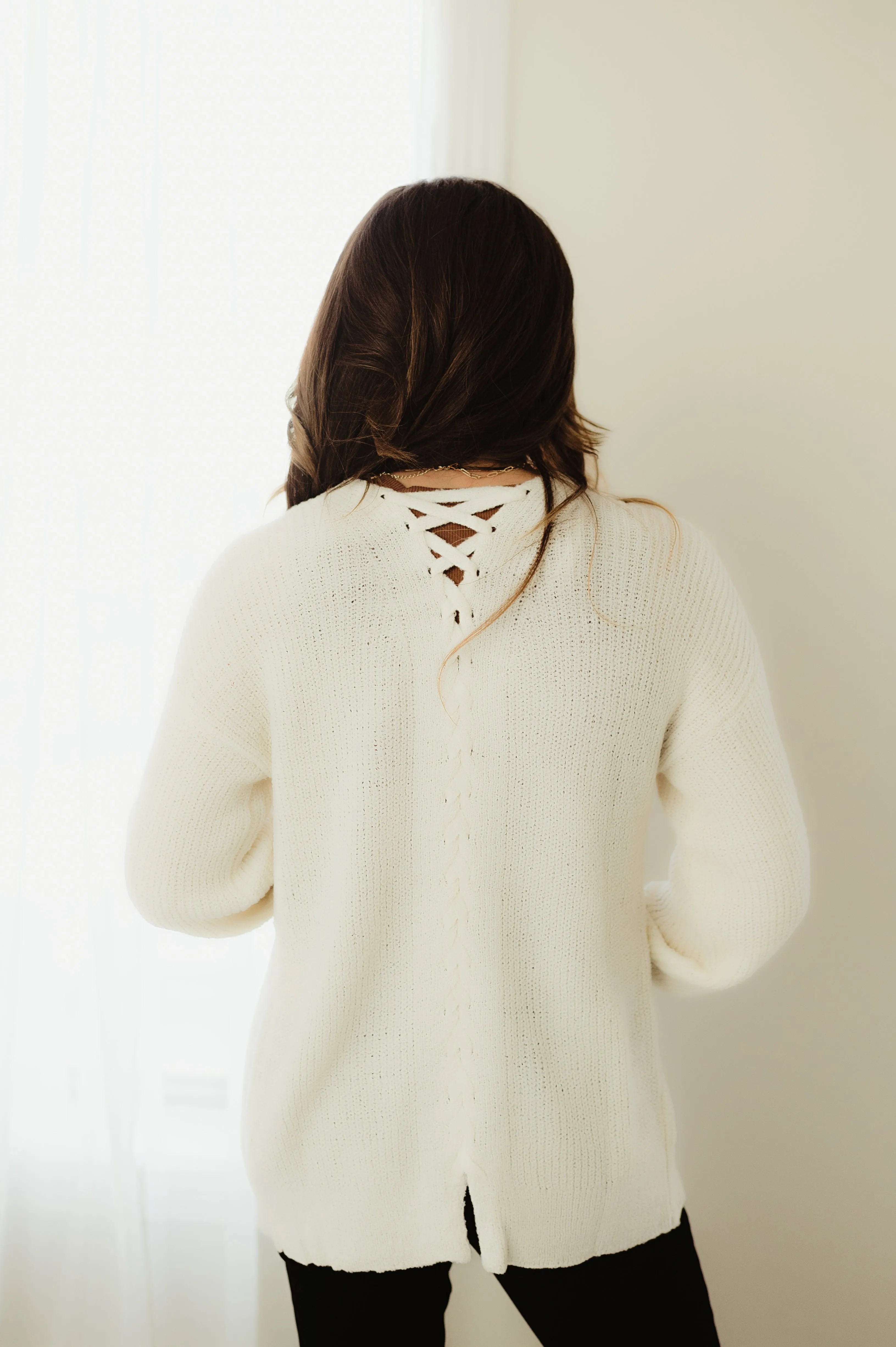 Back Criss Cross Cardi