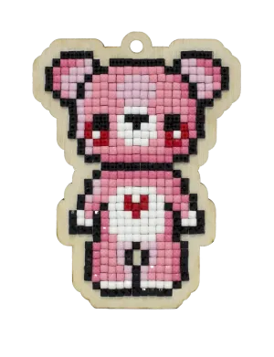 Bear Mary WWP432 Diamond Painting on Plywood Kit