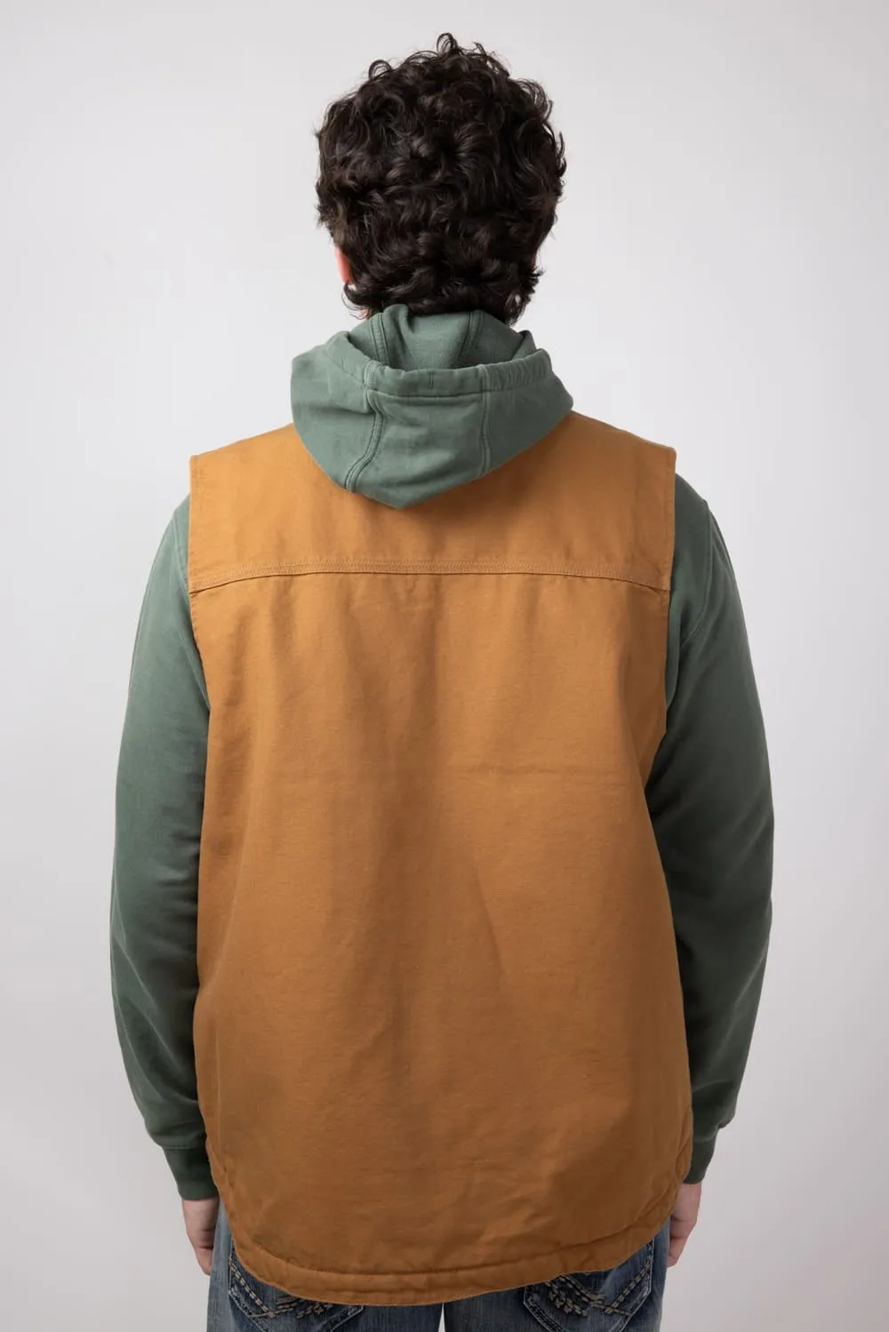 Carhartt Sherpa Insulated Vest for Men in Brown | 104277-BRN