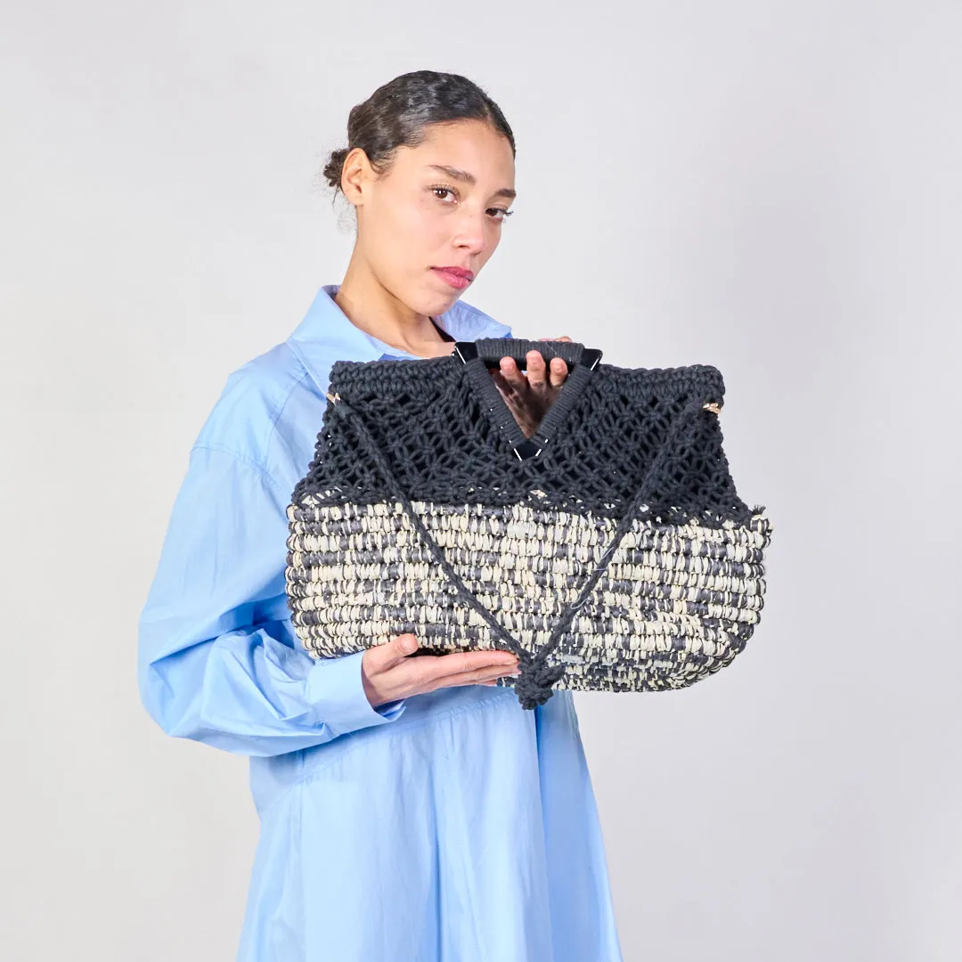 Crochet and woven straw handbags wholesale