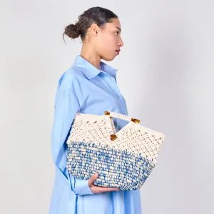 Crochet and woven straw handbags wholesale
