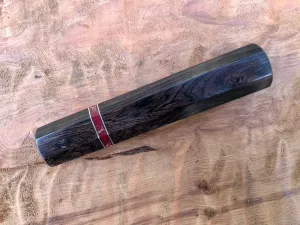 Custom Japanese Knife Handle - Extra nice African Blackwood