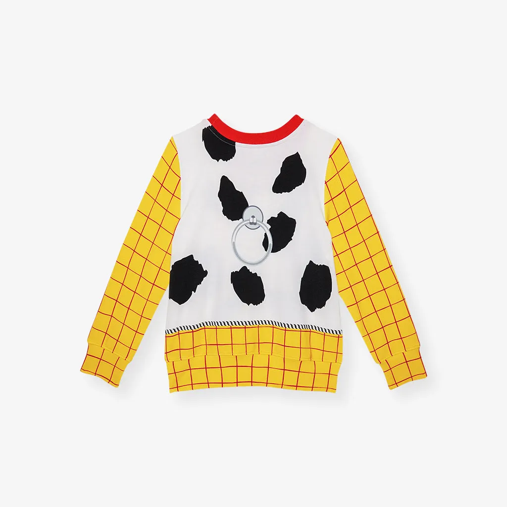 Disney Toy Story Woody French Terry Pullover Sweatshirt