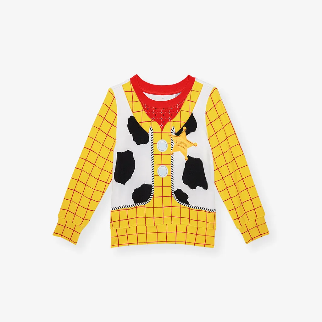 Disney Toy Story Woody French Terry Pullover Sweatshirt