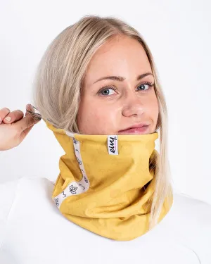 Eivy Colder Adjustable Neck Warmer Womens 2021 Mongram Mustard