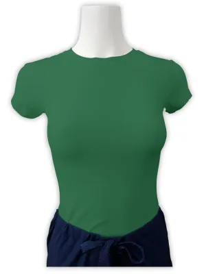 Flexibilitee Women's Crew Neck Short Sleeve Tee | Green