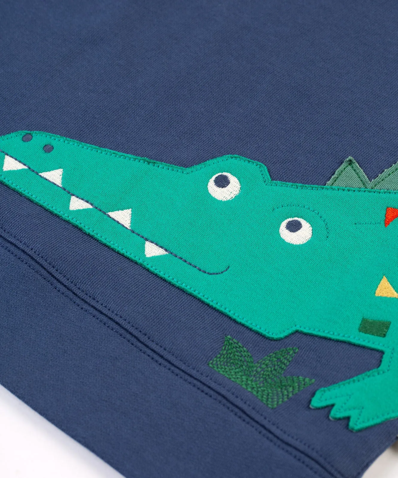 Frugi Ethan Jumper - Navy Blue/Crocodile