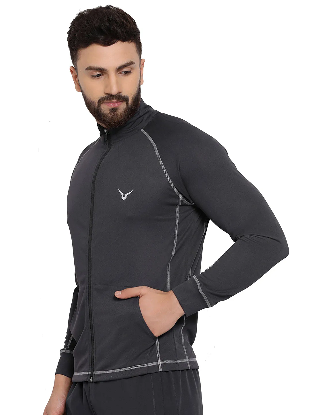Invincible Men’s Contrast Line Jacket