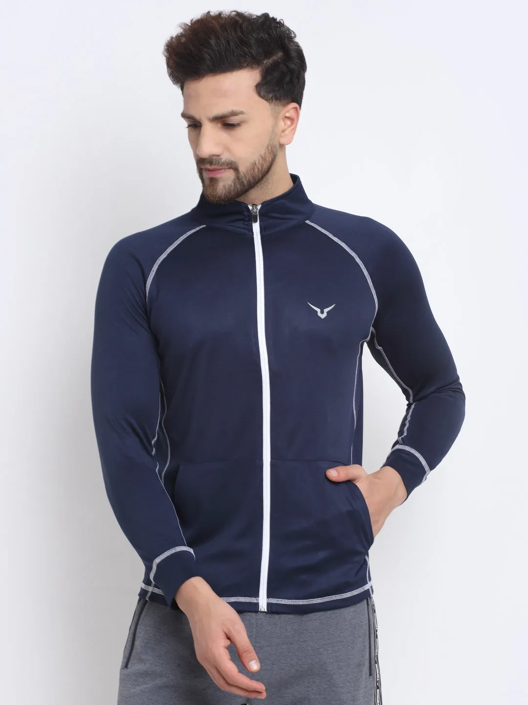 Invincible Men’s Contrast Line Jacket