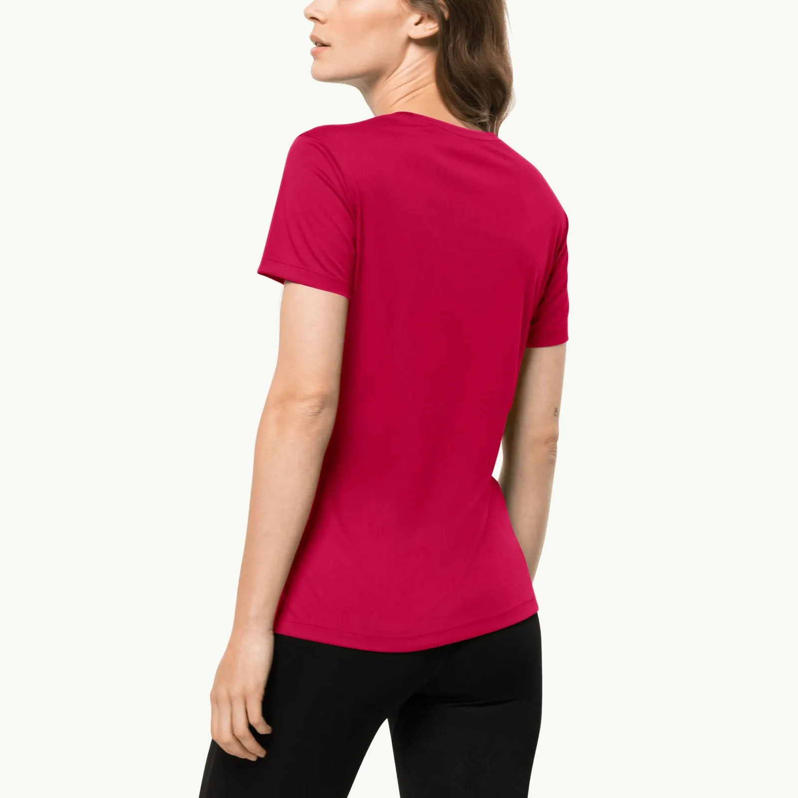 Jack Wolfskin Womens Tech Short Sleeve Quick Dry T-Shirt