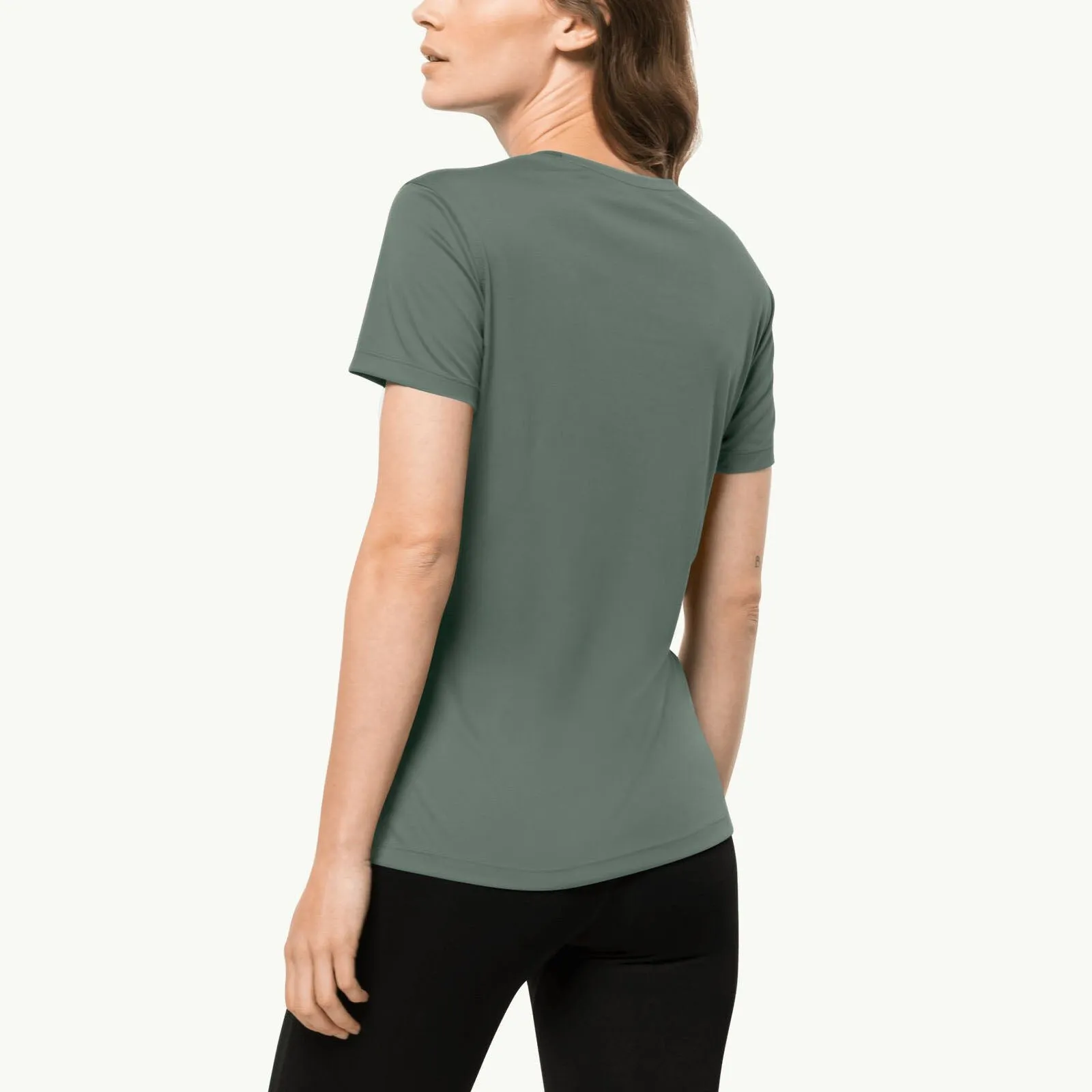 Jack Wolfskin Womens Tech Short Sleeve Quick Dry T-Shirt