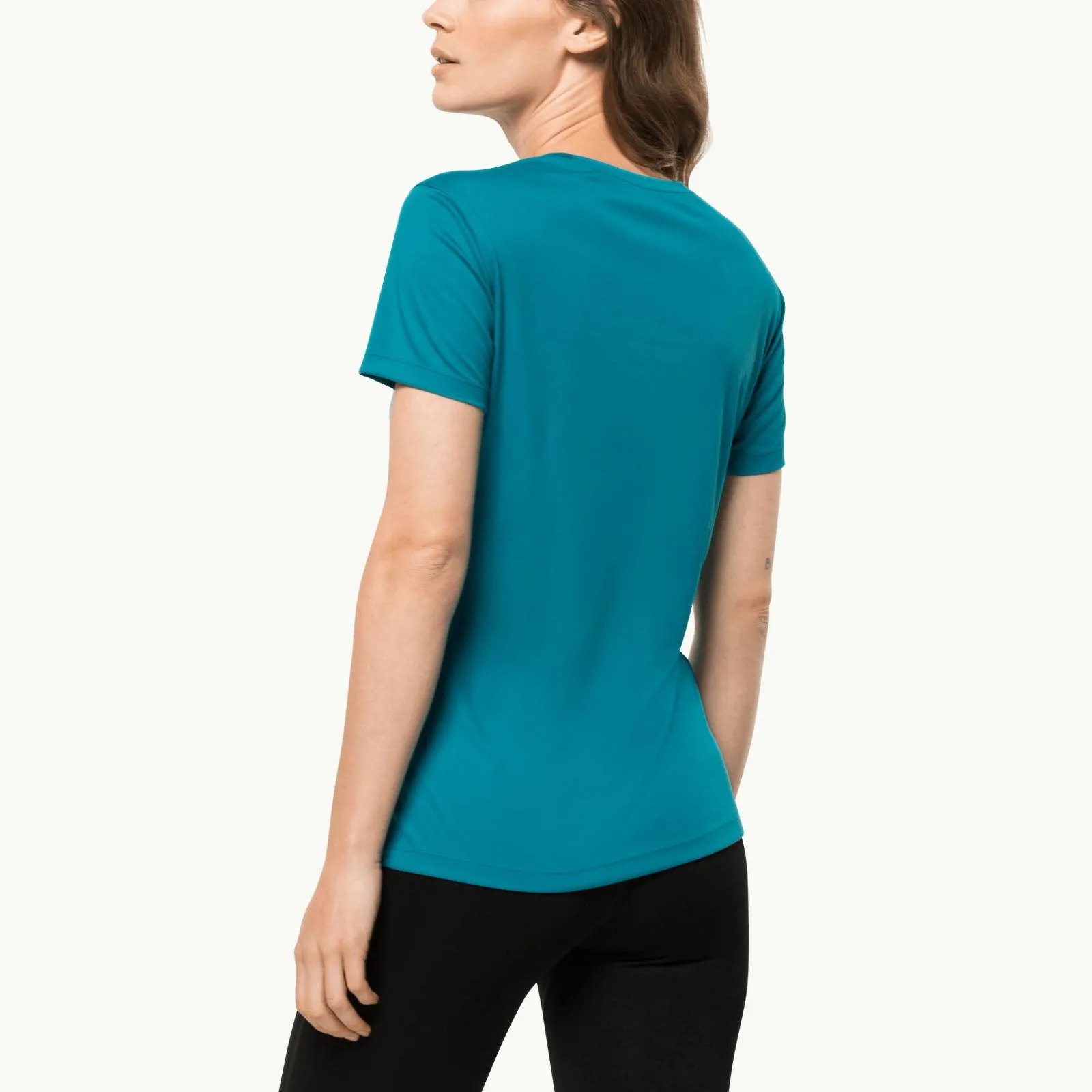 Jack Wolfskin Womens Tech Short Sleeve Quick Dry T-Shirt