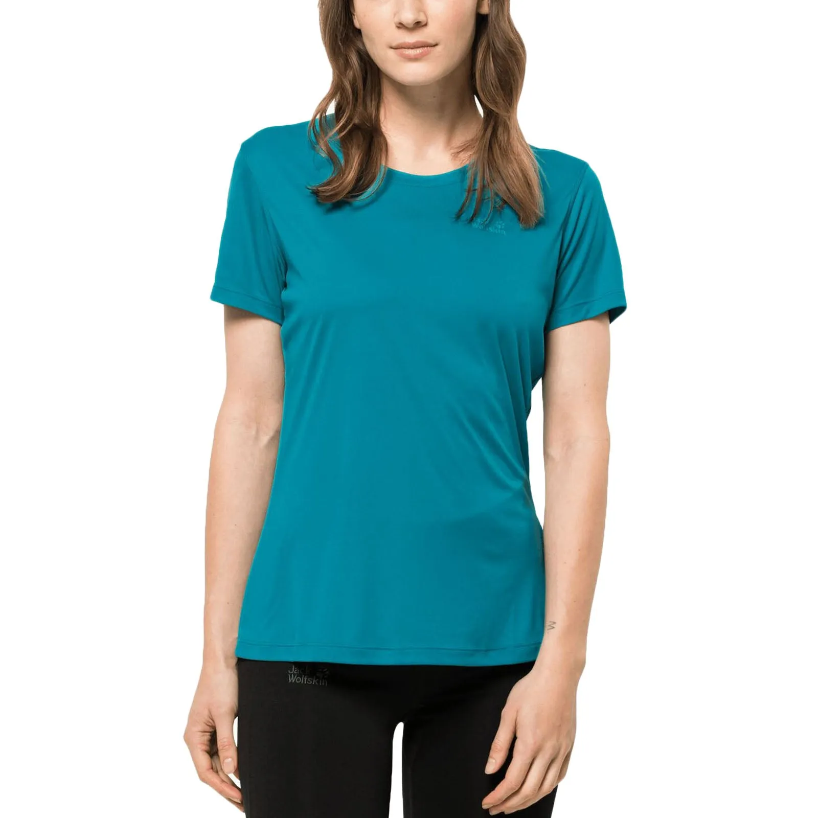 Jack Wolfskin Womens Tech Short Sleeve Quick Dry T-Shirt