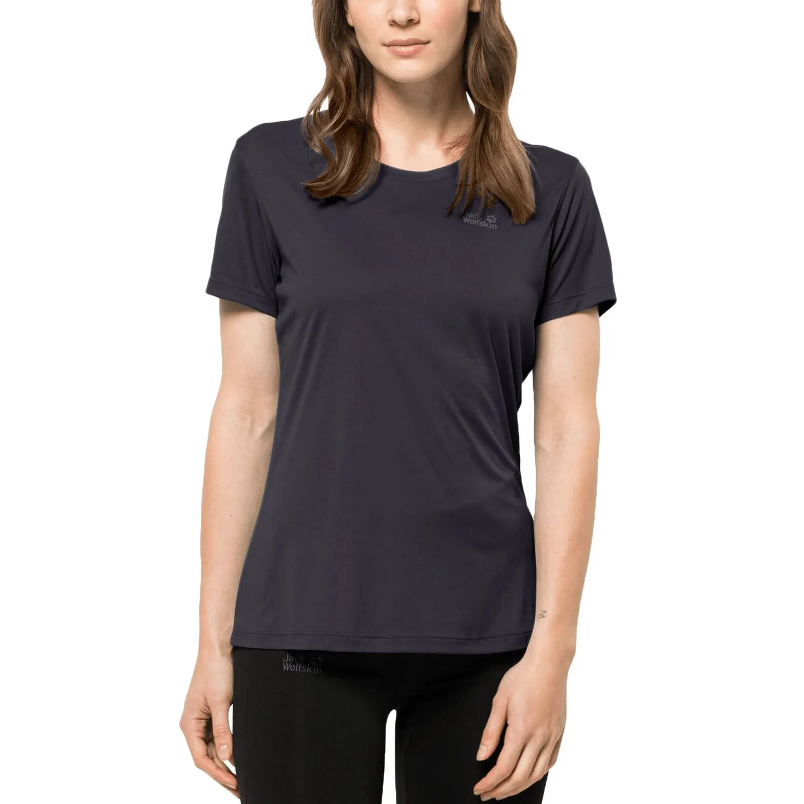 Jack Wolfskin Womens Tech Short Sleeve Quick Dry T-Shirt