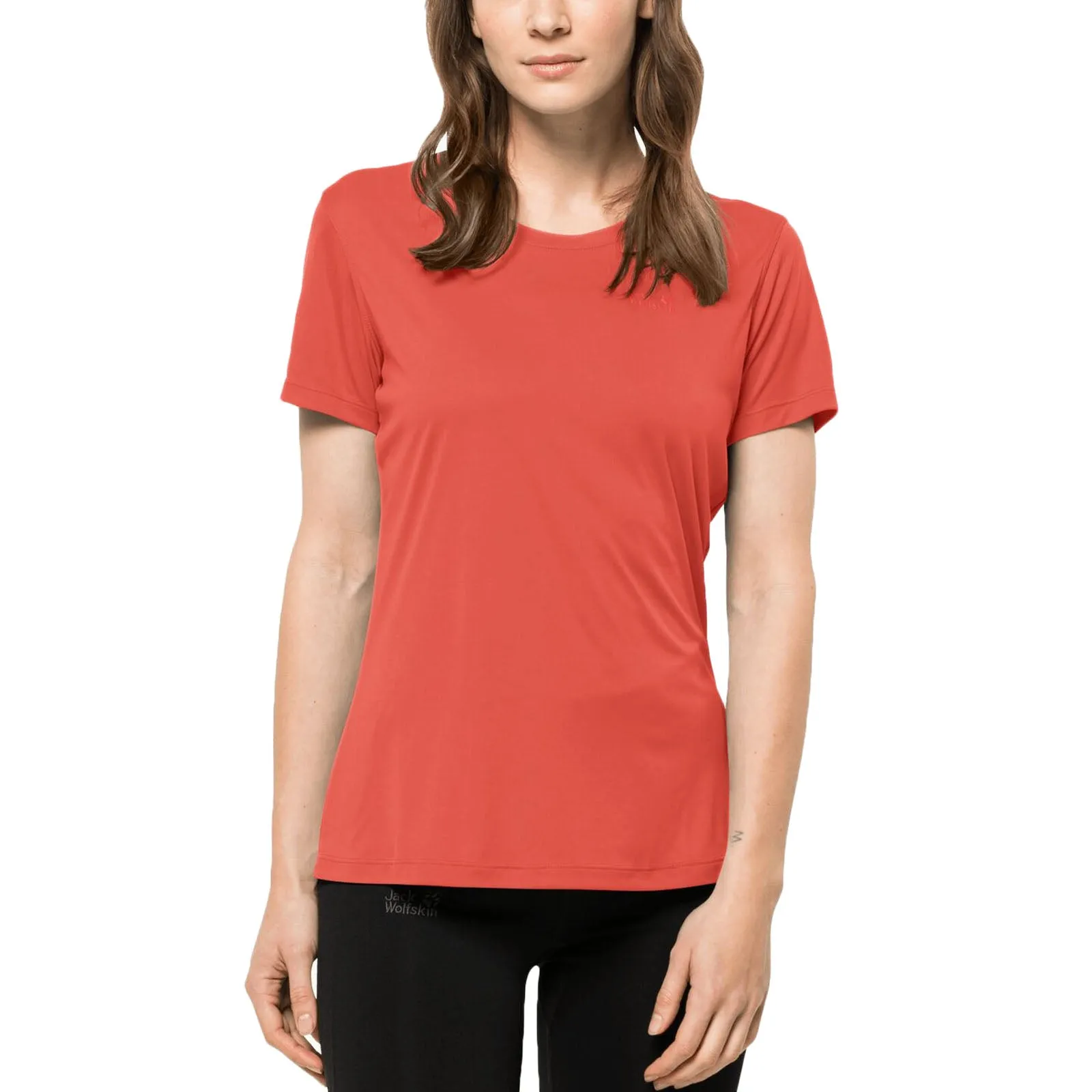Jack Wolfskin Womens Tech Short Sleeve Quick Dry T-Shirt