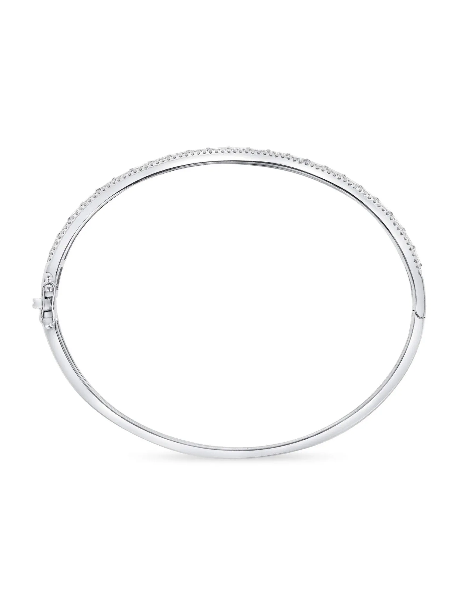 Kennedy Baguette Diamond Bangle 14k