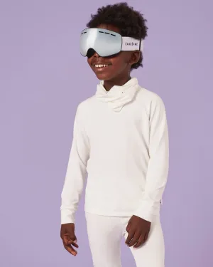 Kids Base Layers - Frost White