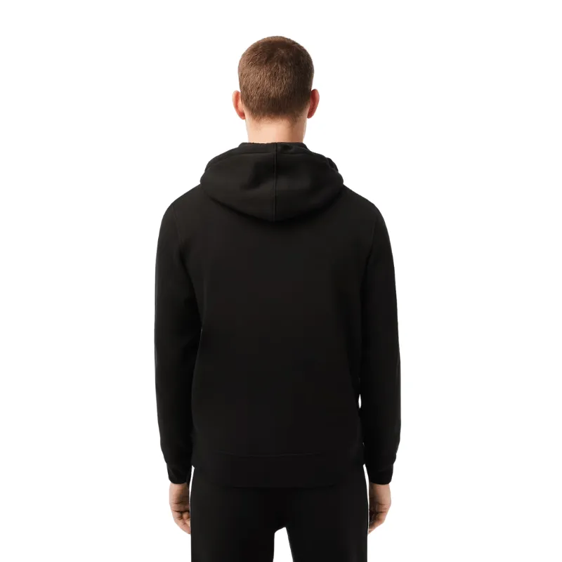Lacoste Classic Fit Branded Stripes Zip-Up Hoodie -  Men’s