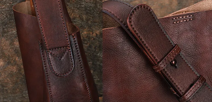 Ladies Trendy Shoulder Bags Genuine Leather Tote Bags For Women