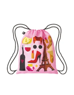 Loqi Hey Studio Paris Multicolor Backpack