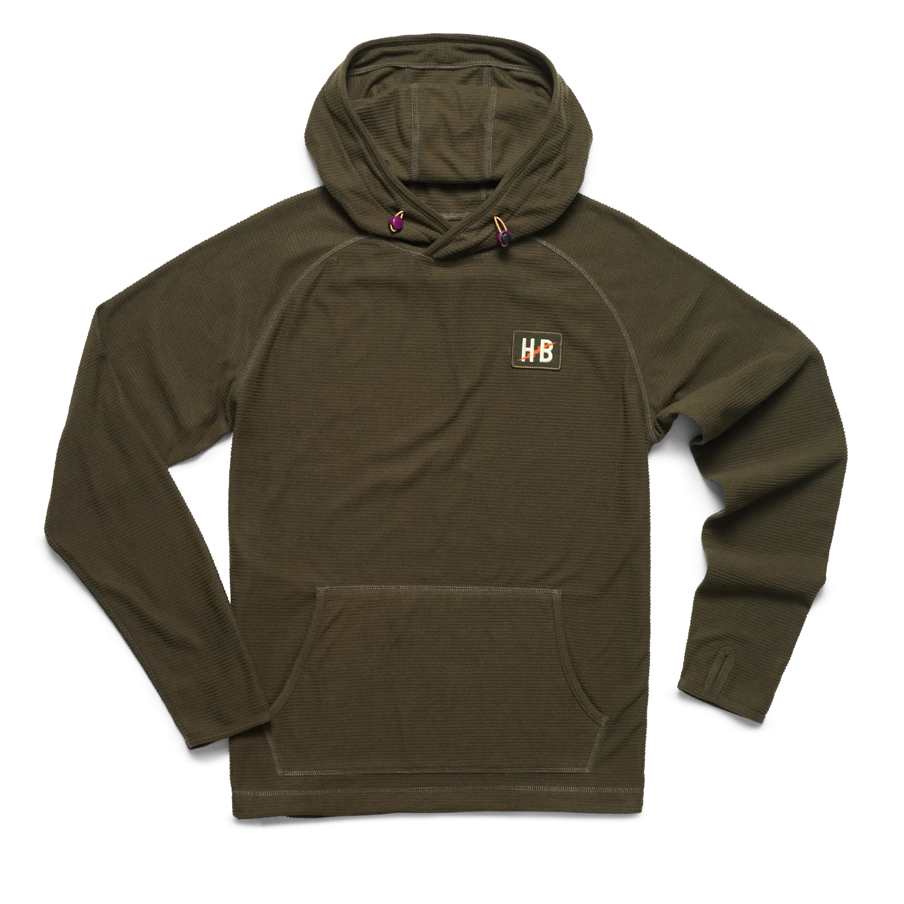 Men's Palo Duro Grid Fleece Hoodie
