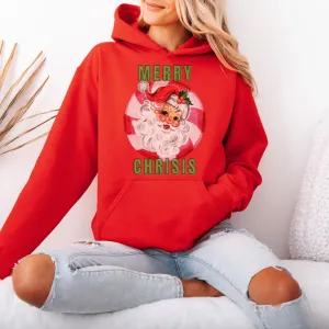 Merry Chrisis Santa Holiday Sweatshirt
