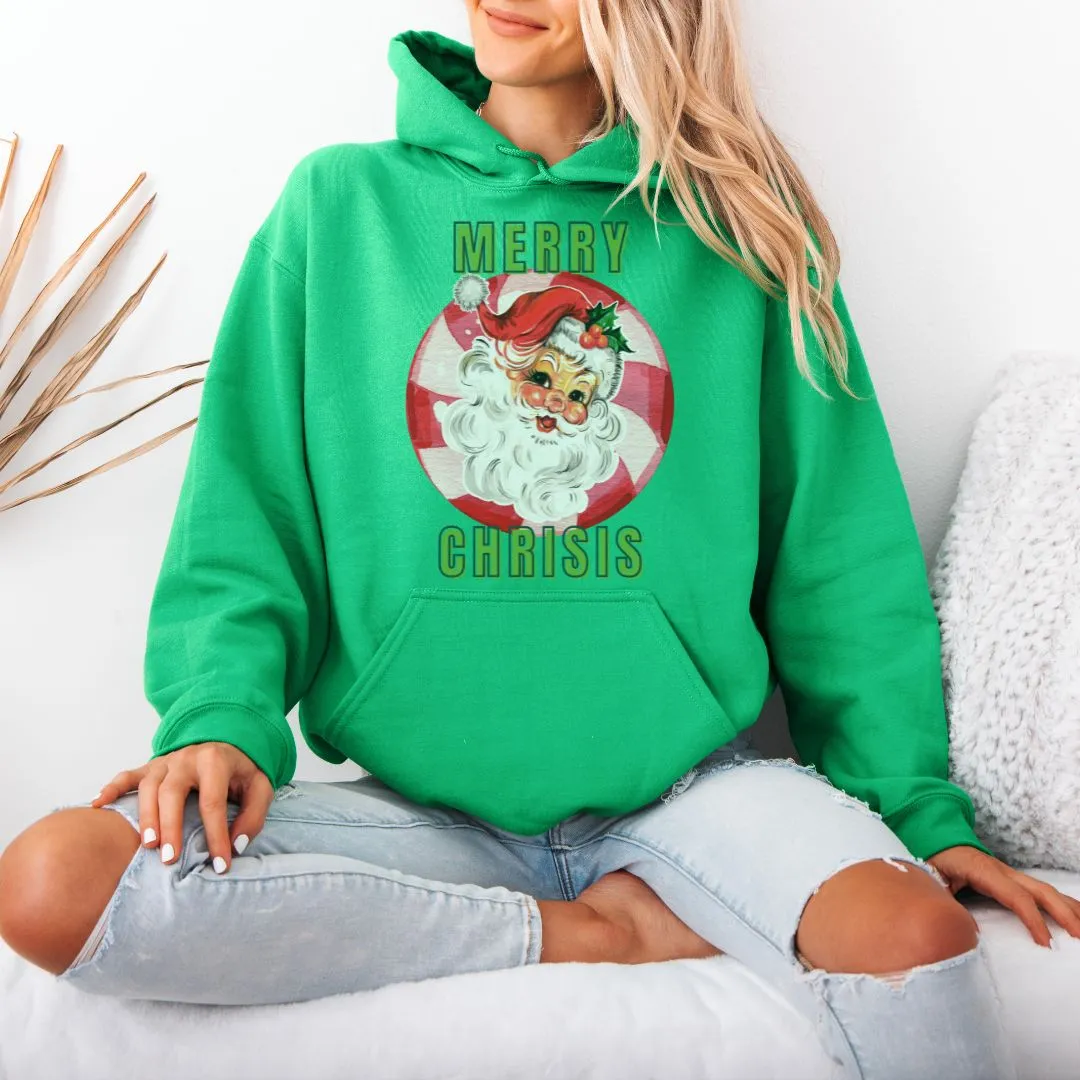 Merry Chrisis Santa Holiday Sweatshirt