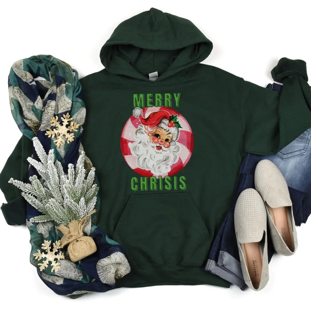 Merry Chrisis Santa Holiday Sweatshirt