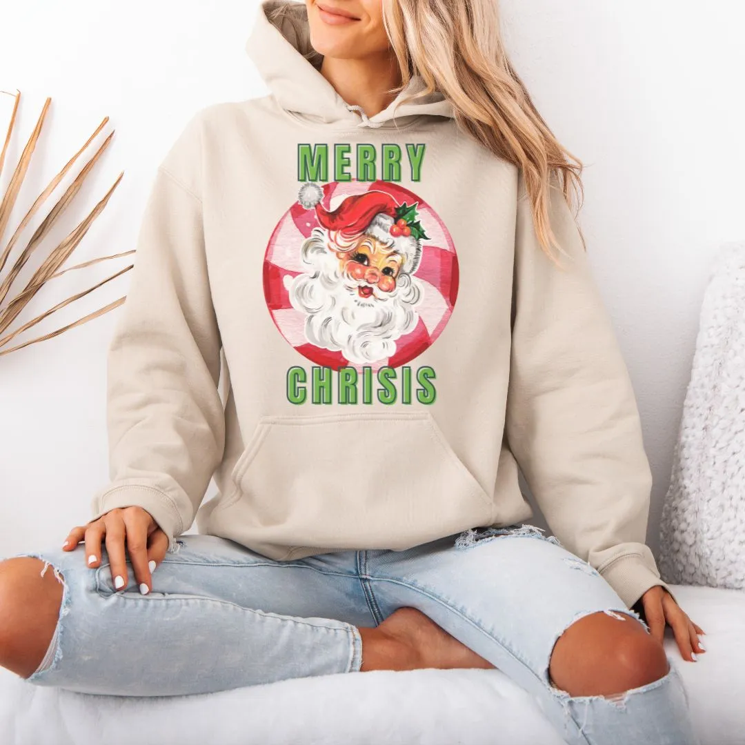 Merry Chrisis Santa Holiday Sweatshirt