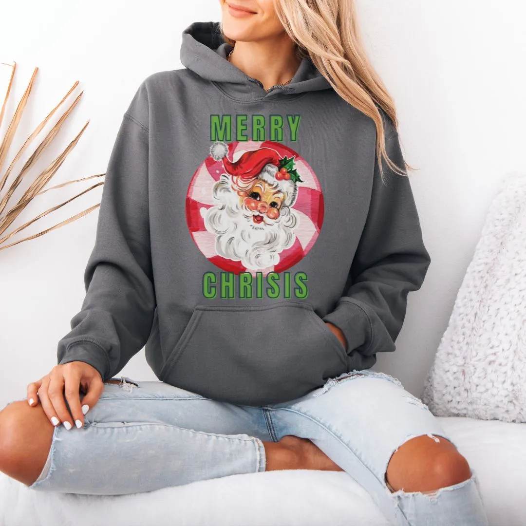 Merry Chrisis Santa Holiday Sweatshirt