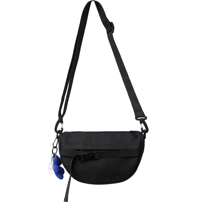 Messenger Bag Men's Ins Trendy Small Bag Minimalist Trendy Cool Sports Small Shoulder Bag Men's Functional Shoulder Bag Small Casual Backpack Bag