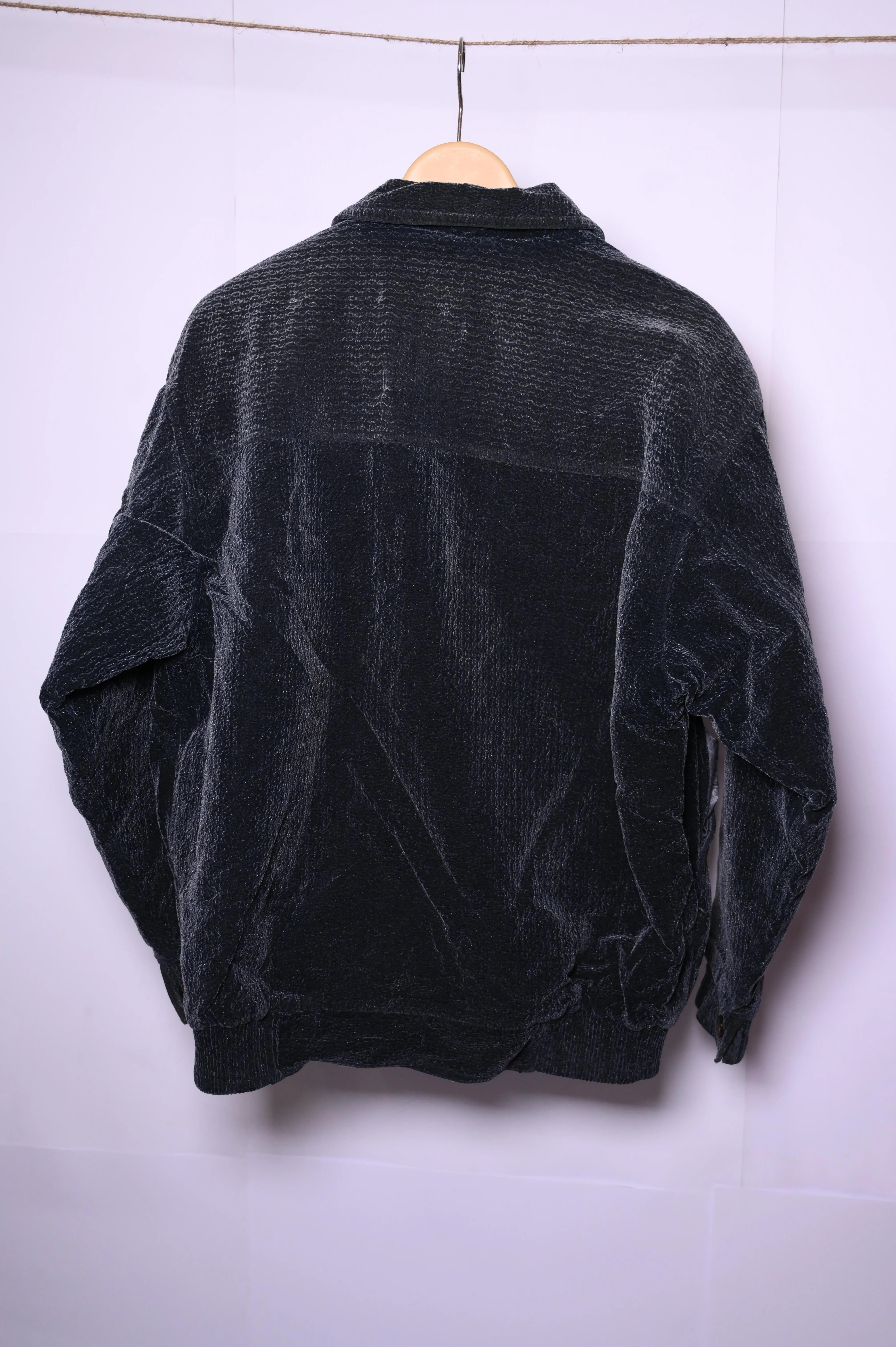 Mexicanino Dark Grey Zipper Jacket – Large