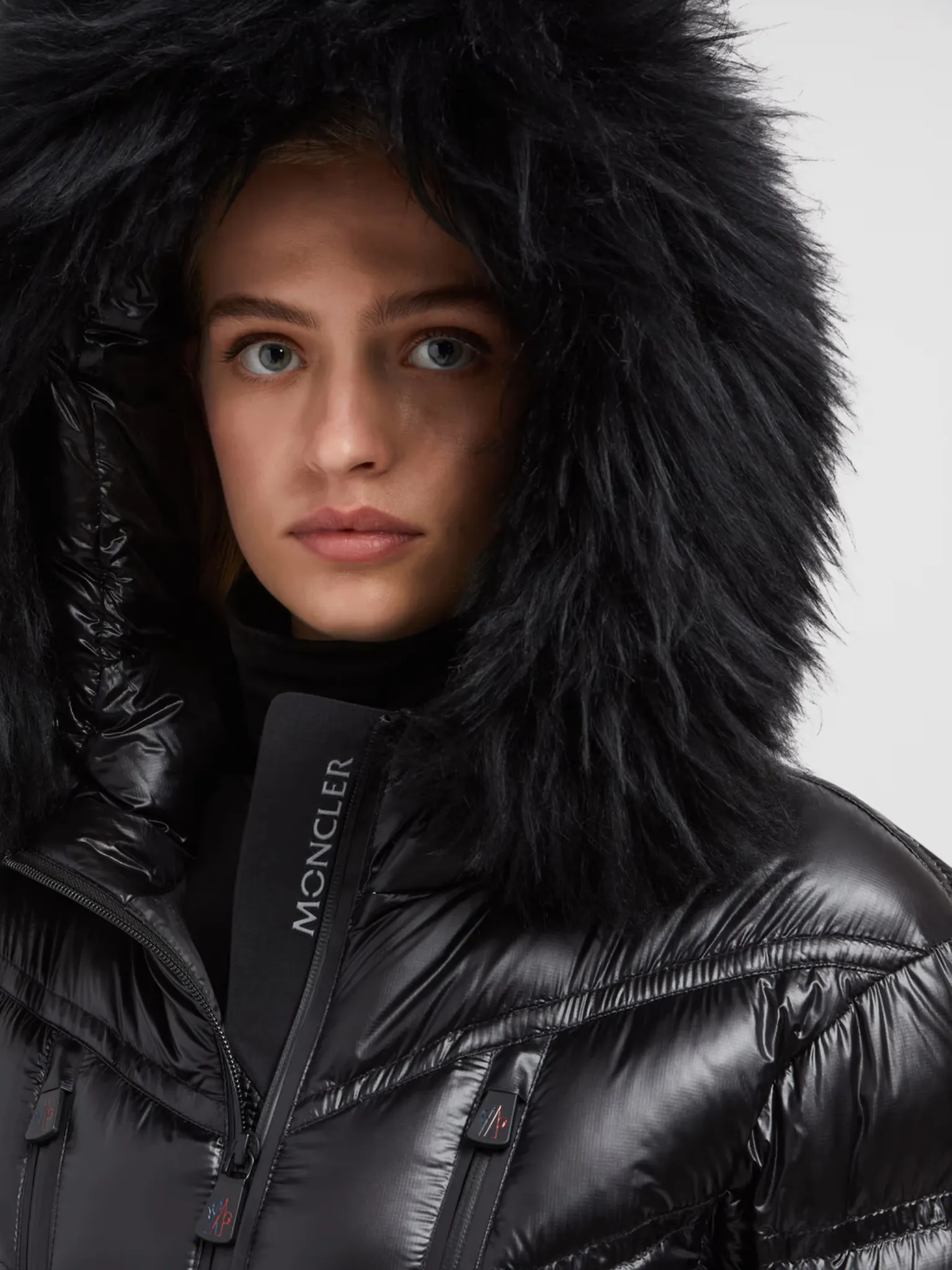 MONCLER GRENOBLE WOMEN Bernis Ski Down Jacket Black