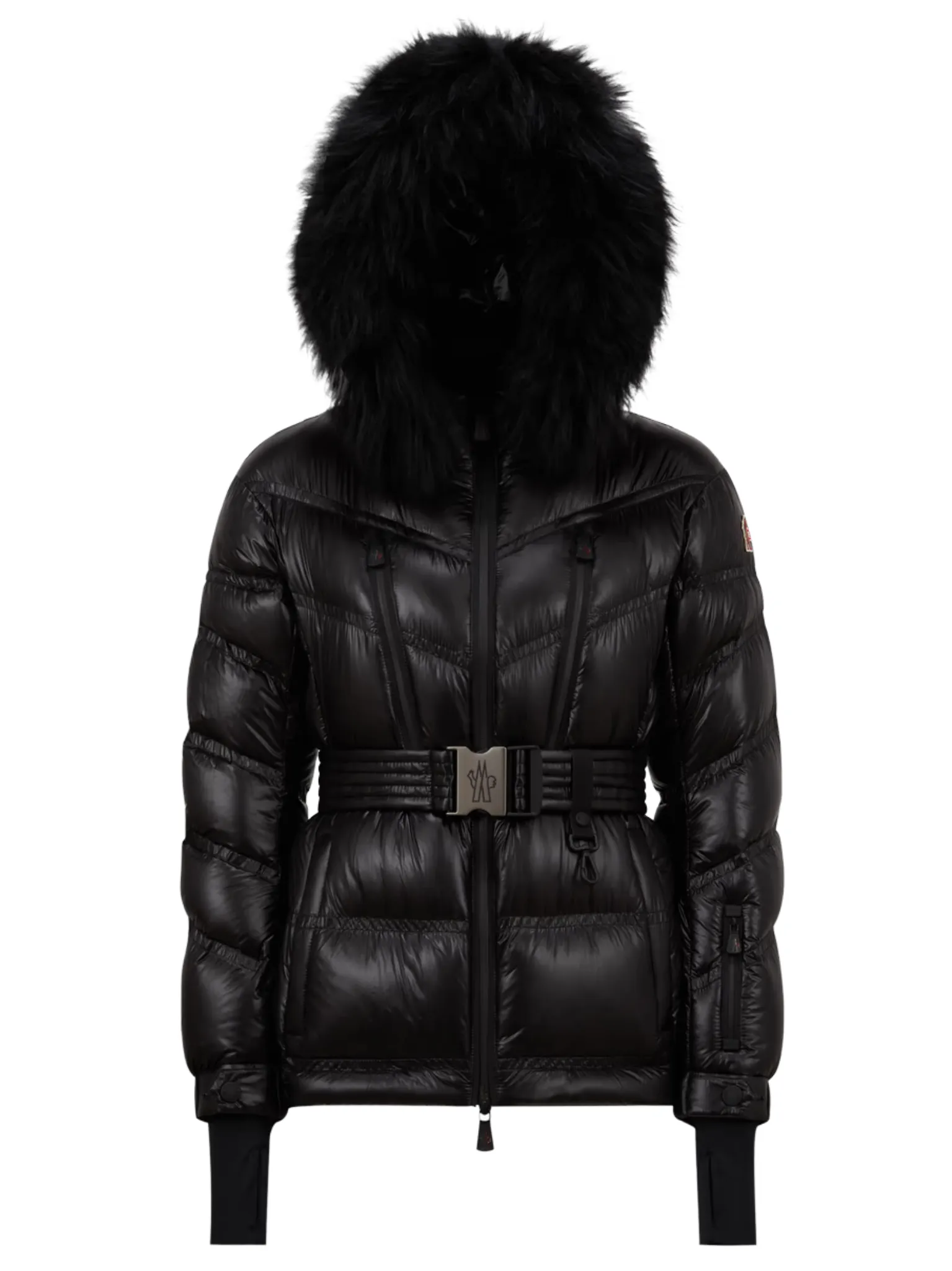 MONCLER GRENOBLE WOMEN Bernis Ski Down Jacket Black