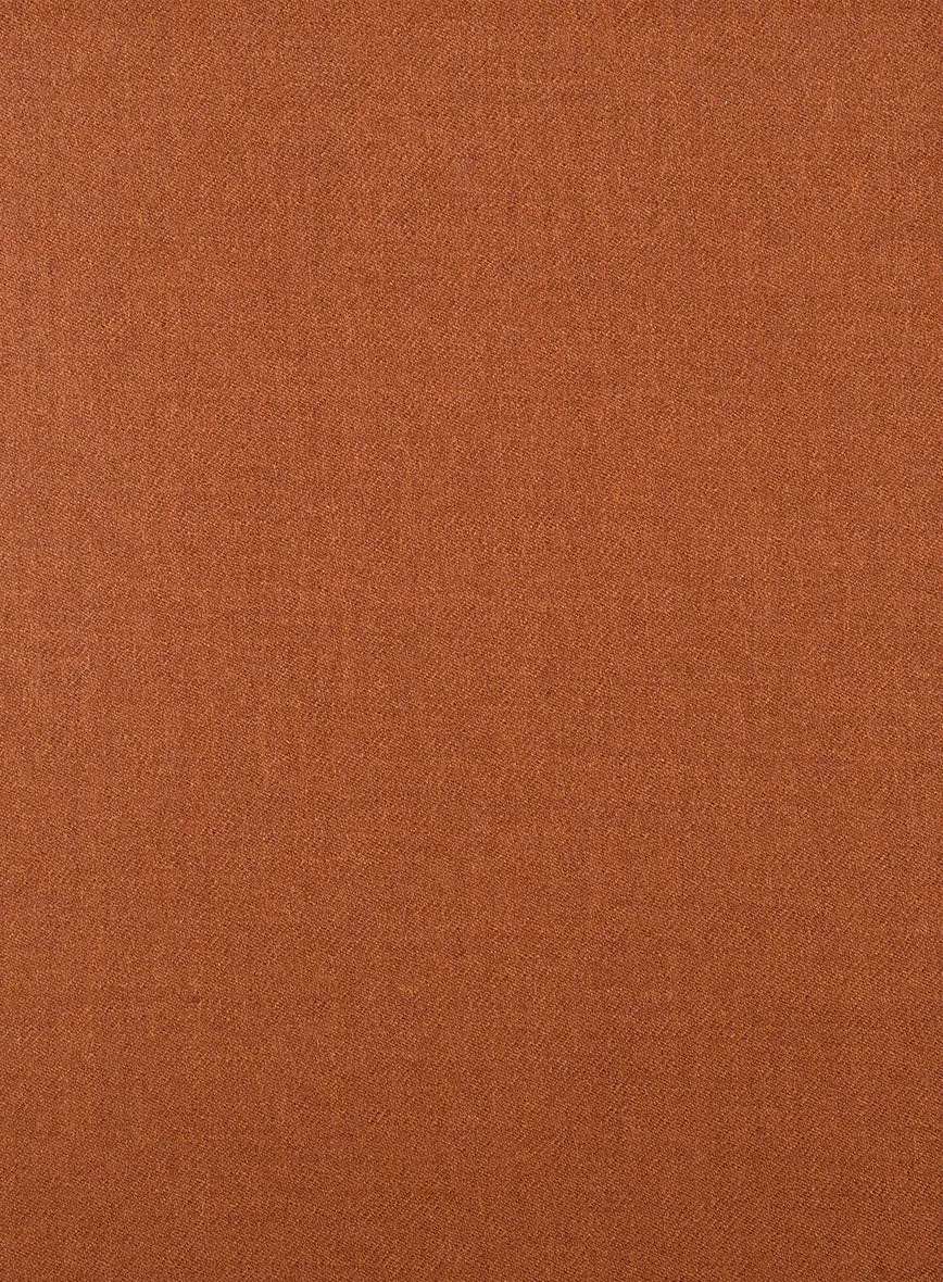 Naples Maitai Orange Tweed Pea Coat