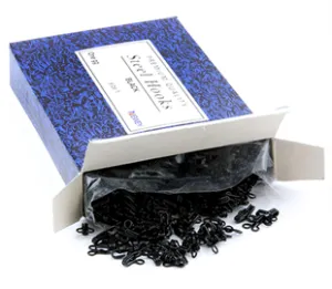 NEWEY NEWEY HOOKS - STEEL NO.1 - BLACK 1728PCS