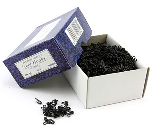 NEWEY NEWEY HOOKS - STEEL NO.2 - BLACK 1728PCS
