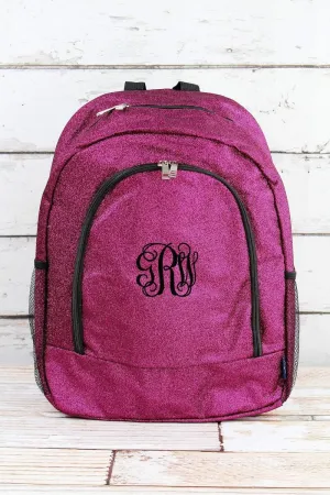 NGIL Hot Pink Glitz & Glam Large Backpack