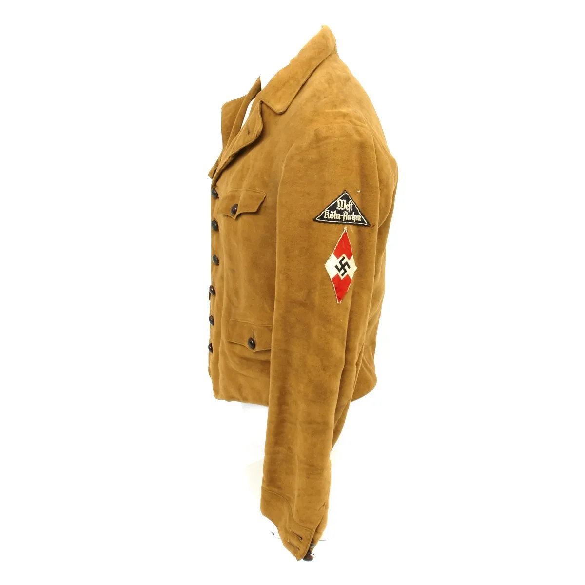 Original German WWII League of German Girls Climbing Jacket from Cologne - Aachen