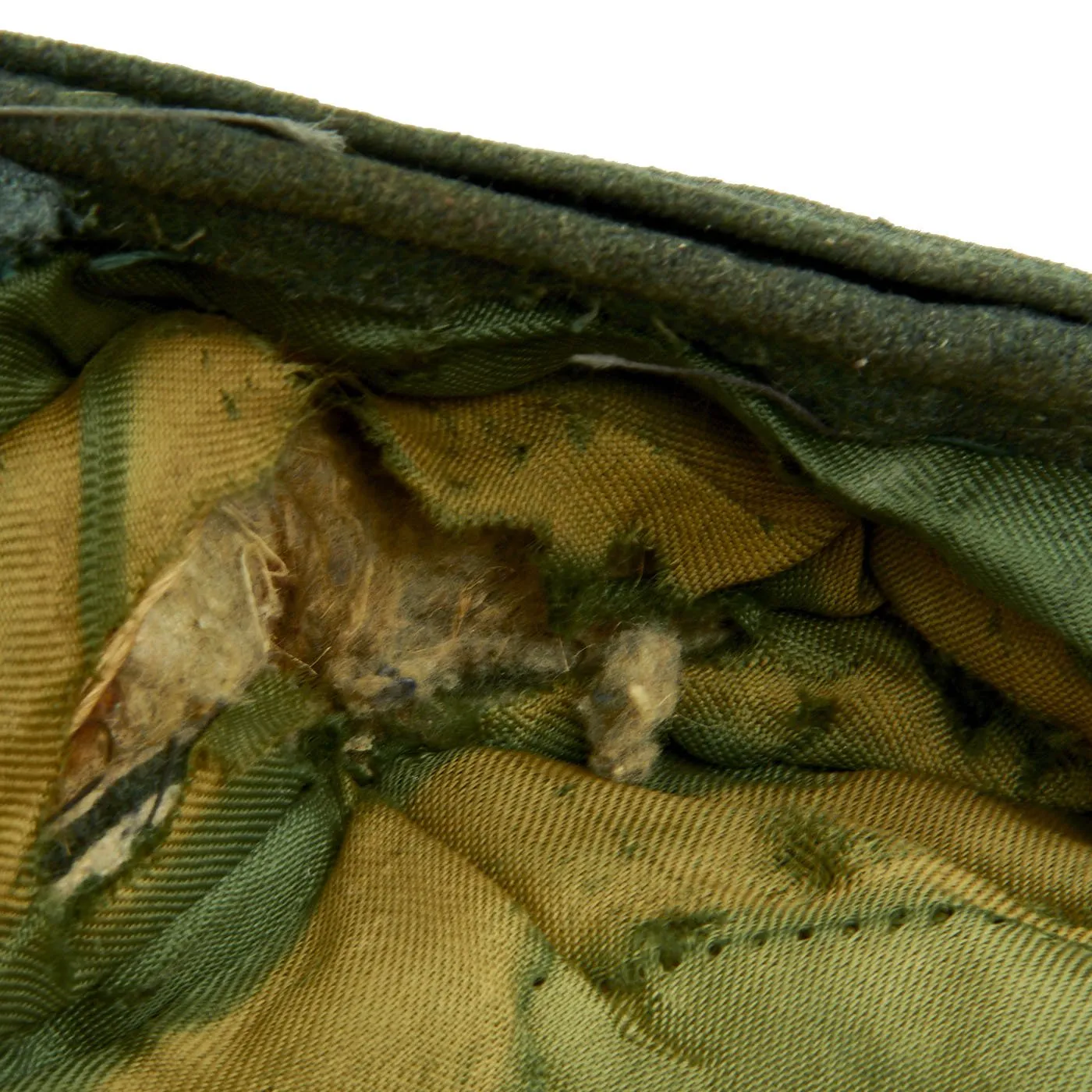 Original German WWII POW Telogreika Soviet Padded Jacket and M43 Hat