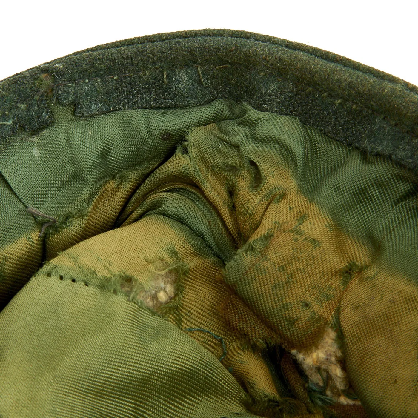 Original German WWII POW Telogreika Soviet Padded Jacket and M43 Hat