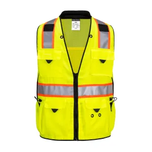 PORTWEST® US376 Expert Pro Hi Vis Surveyor Safety Vest - ANSI Class 2