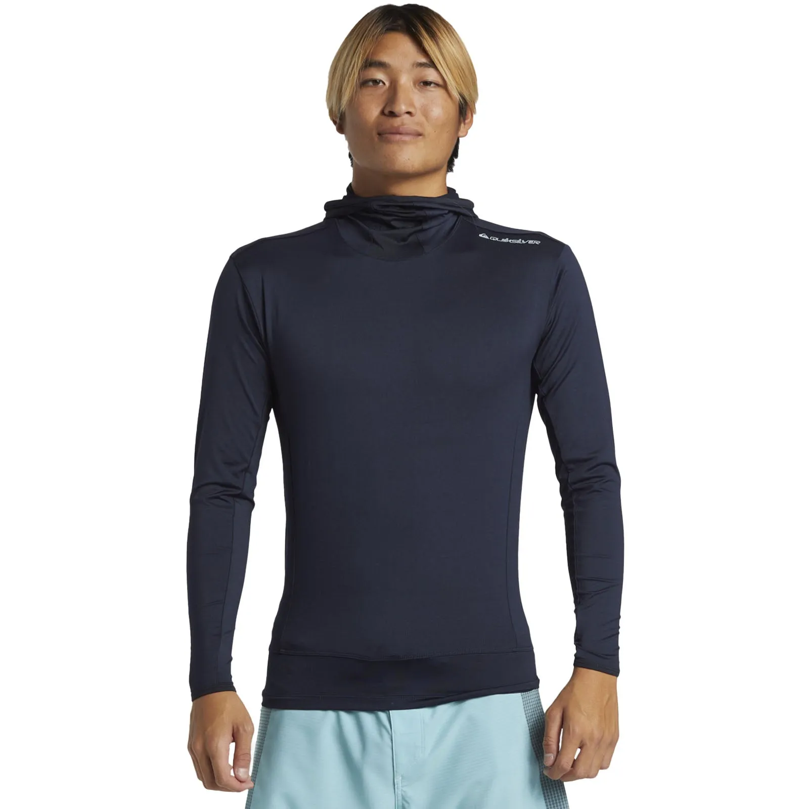 Quiksilver Mens Highline Hooded Long Sleeve UV Protect Rash Vest