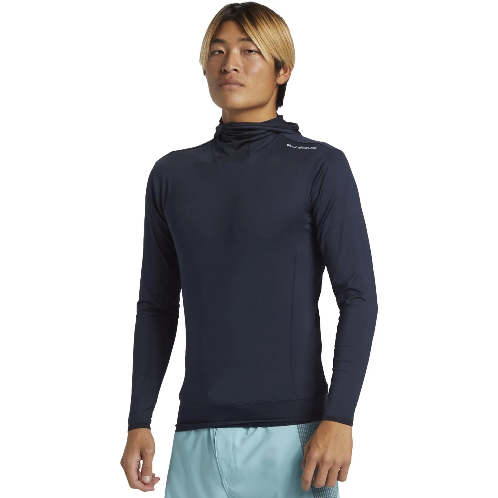 Quiksilver Mens Highline Hooded Long Sleeve UV Protect Rash Vest