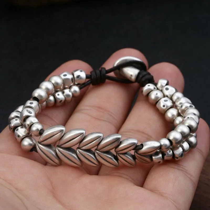 S999 Silver Abundance Bracelet