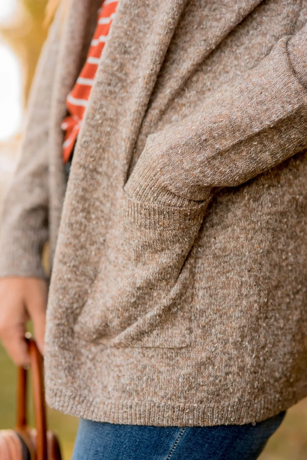 So Soft Marled Pocket Cardigan