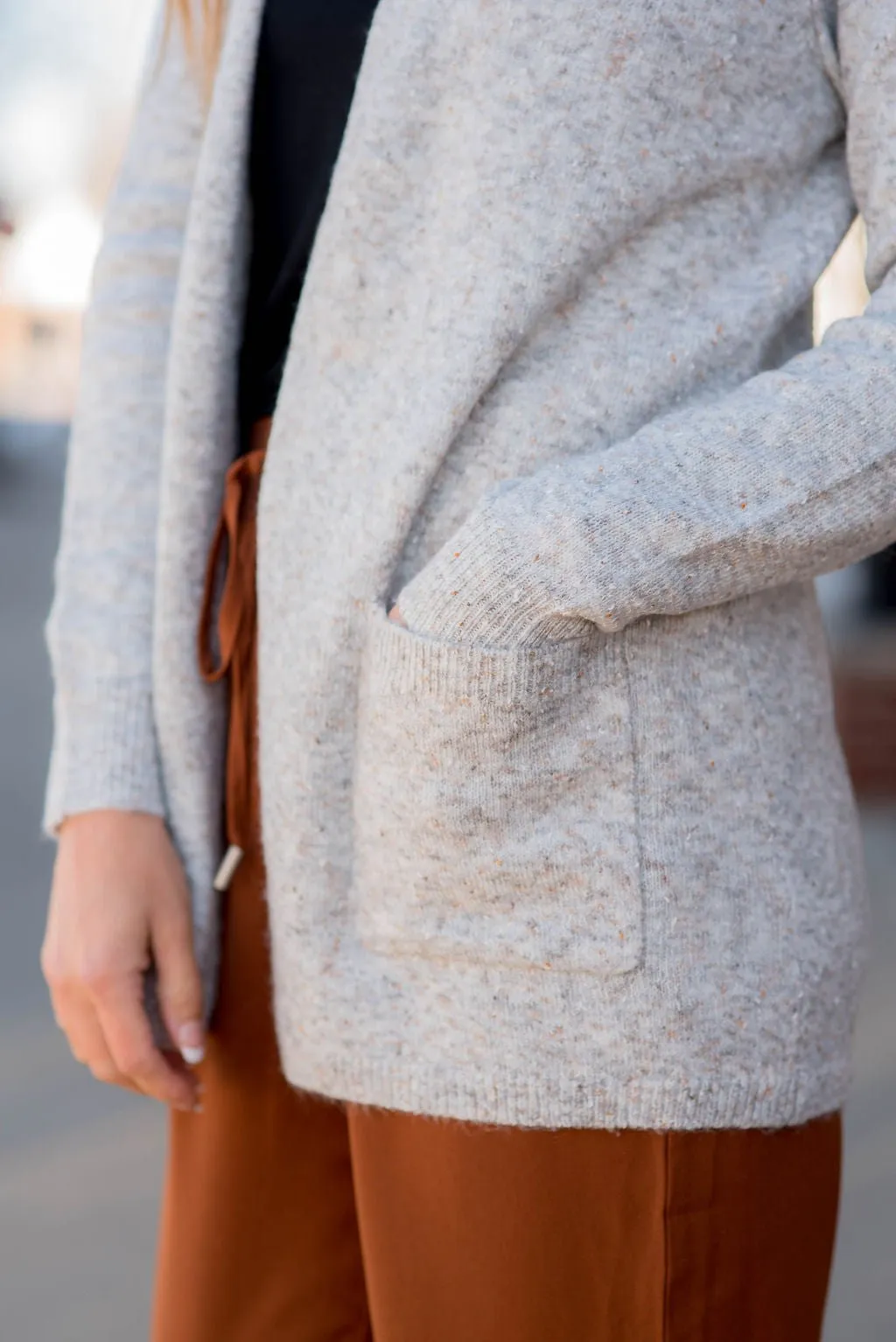 So Soft Marled Pocket Cardigan